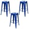 Amerihome Loft Blue 30" Metal Bar Stool, PK3 BS030BL3PK - alternate 1